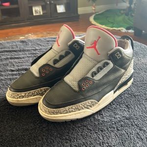 JORDAN SHOES / RETRO AIR JORDAN 3 CEMENT BLACK